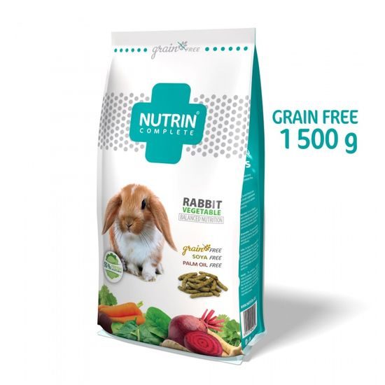 NUTRIN Complete Králík Vegetable - GRAIN FREE 1500