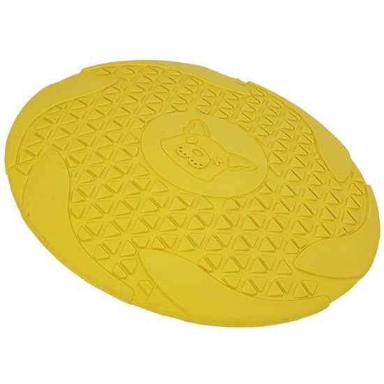 Nobby aportovací hračka pro psy Frisbee žluté 18 cm