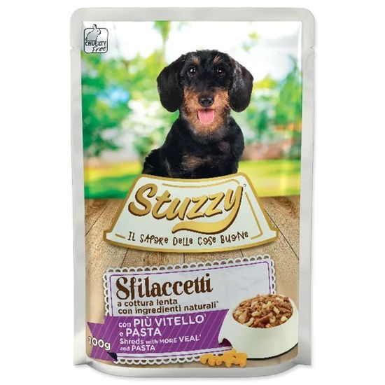 Kapsička STUZZY Dog Speciality telecí + těstoviny