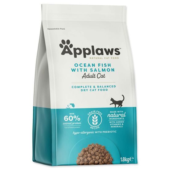 APPLAWS Dry Cat Ocean Fish & Salmon
