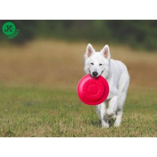 Frisbee červené 22 cm, odolná hračka z EVA pěny