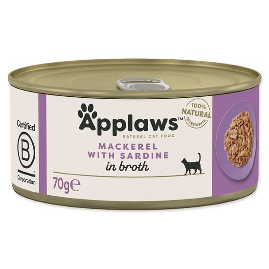 Konzerva APPLAWS Cat Mackerel & Sardine