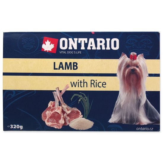 Vanička ONTARIO Dog Lamb with Rice