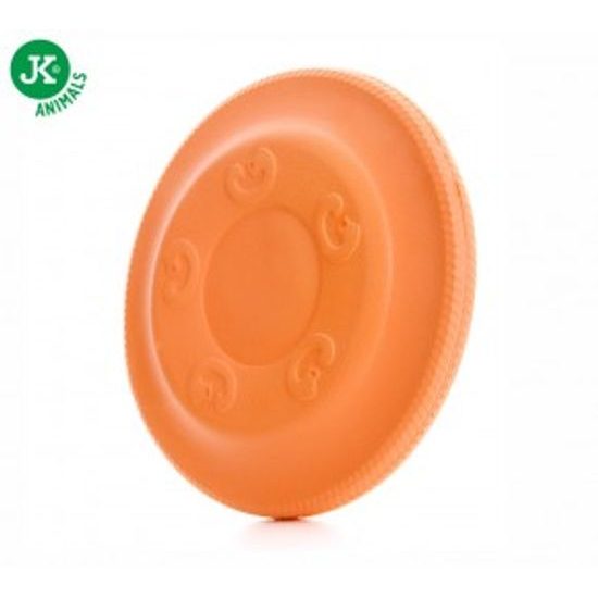 Frisbee oranžové 22 cm, odolná hračka z EVA pěny