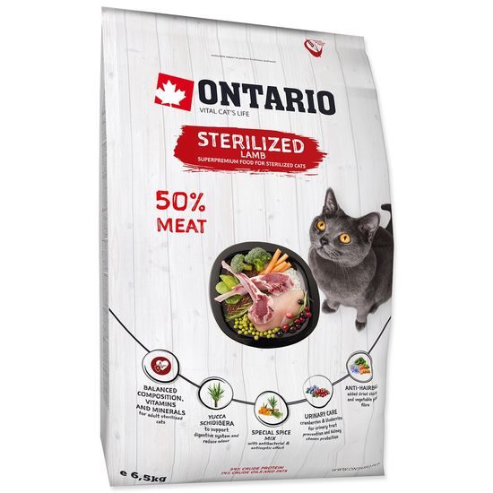 ONTARIO Cat Sterilised Lamb