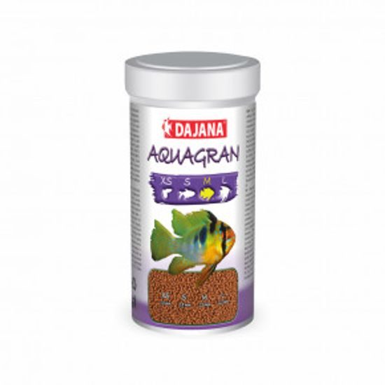 Dajana Aquagran, granule – krmivo, velikost M, 100 ml