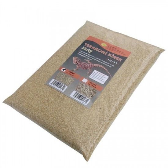 Terarijní písek žlutý 4 kg jemný ROBIMAUS