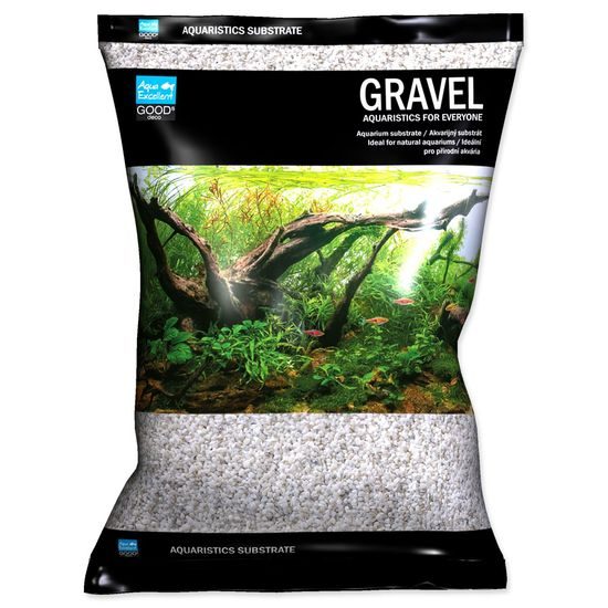 Písek AQUA EXCELLENT 1,6-2,2 mm bílý