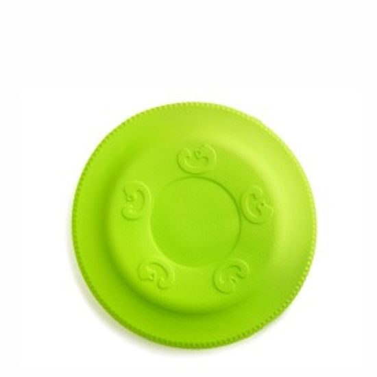 Frisbee zelené 17 cm, odolná hračka z EVA pěny