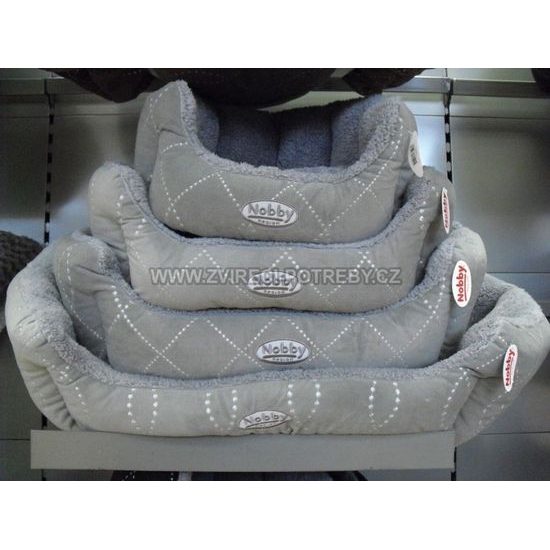 Nobby Ceno pelíšek šedý 55x50x21cm