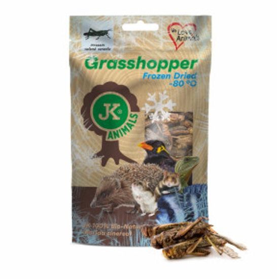 Mrazem sušené saranče, Grasshopper Frozen Dried, 80 g