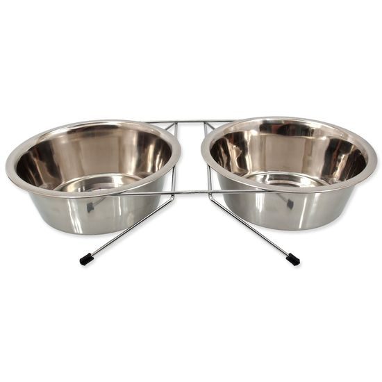Stojánek DOG FANTASY nerezový souprava 2 x 1730 ml