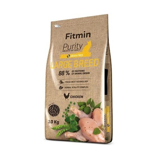 Fitmin Purity Large Breed kompletní krmivo pro velké kočky 10 kg