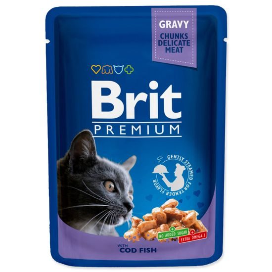 Kapsička BRIT Premium Cat Cod Fish