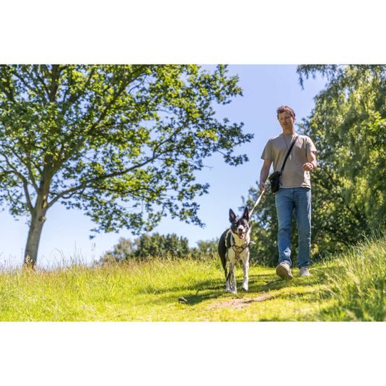 DUO Treat, taštička na pamlsky, 20 x 20 x 5 cm, polyester, antracitová