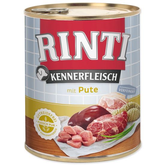 Konzerva RINTI Kennerfleisch krůta