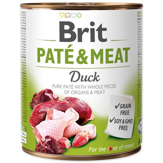 Konzerva BRIT Paté & Meat Duck