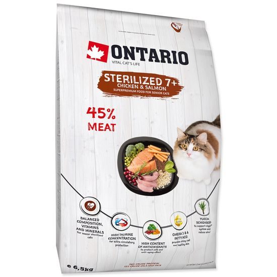 ONTARIO Cat Sterilised 7+