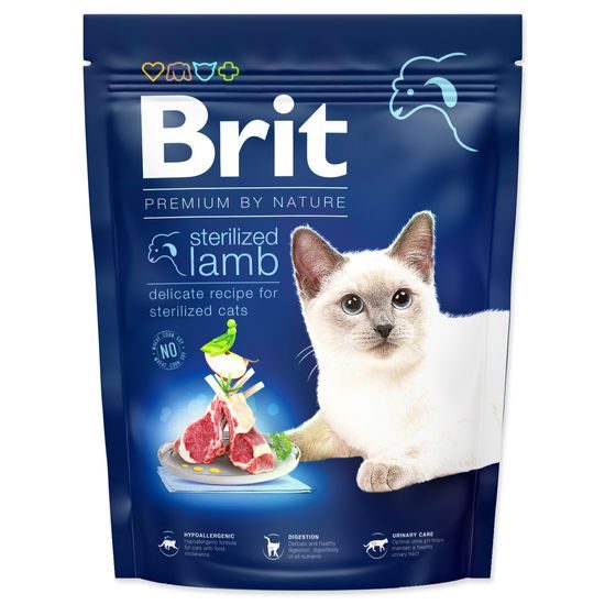 Brit Premium by Nature Cat. Sterilized Lamb, 300 g