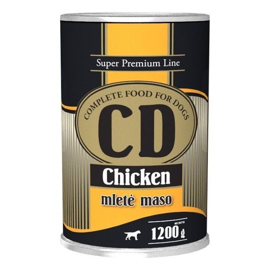 CD Dog 1200g Chicken konzerva