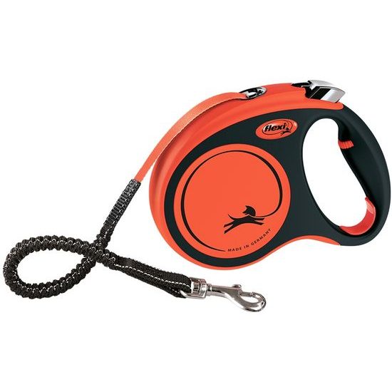 Flexi XTREME vodítko pásek M 5m/35kg oranžová