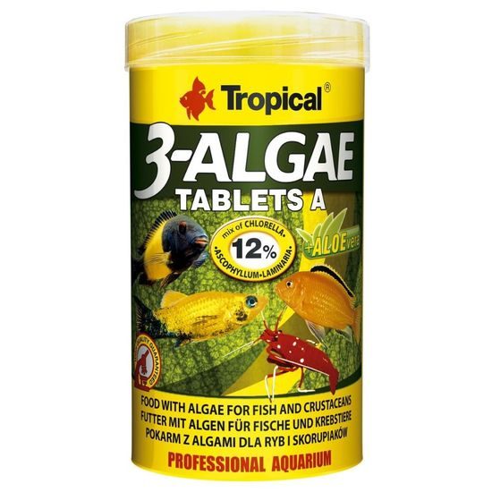 Tropical 3-Algae 250ml Tablets A