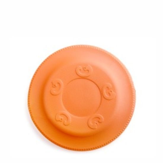 Frisbee oranžové 17 cm, odolná hračka z EVA pěny