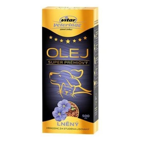 Lněný olej 500ml Vitar