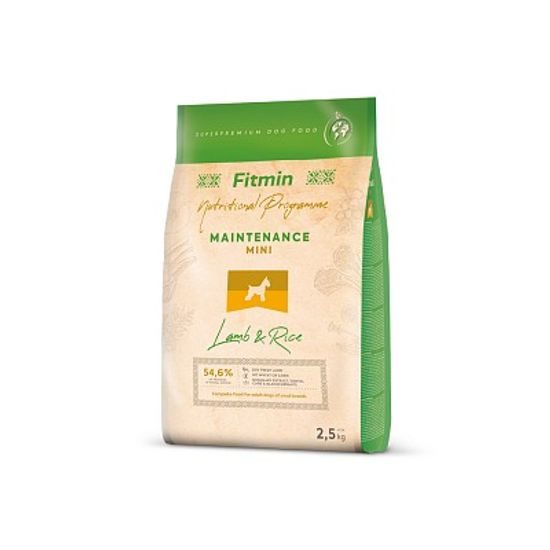 Fitmin Mini Lamb & Rice kompletní krmivo pro psy 2,5 kg