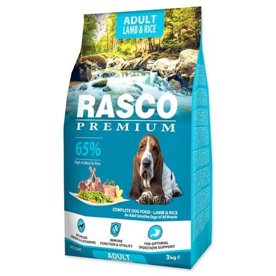 RASCO Premium Adult Lamb & Rice 3 kg