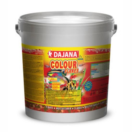 Dajana Colour Flakes, vločky, 4 kg – velké balení pro pěstírny