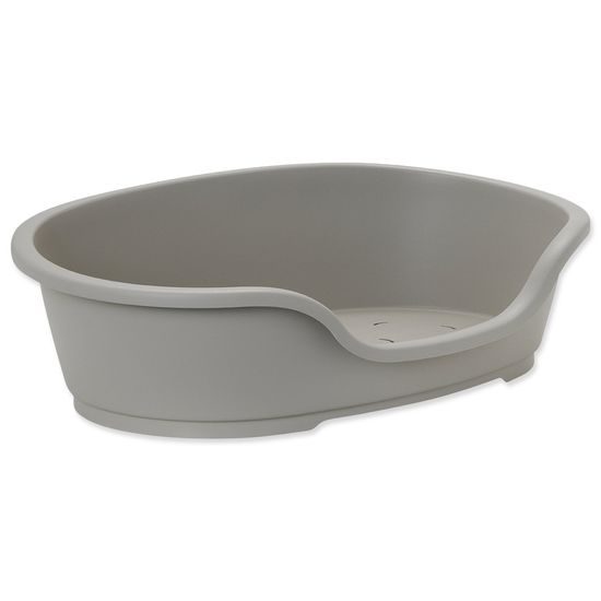 Pelíšek DOG FANTASY plastový šedý 95 cm