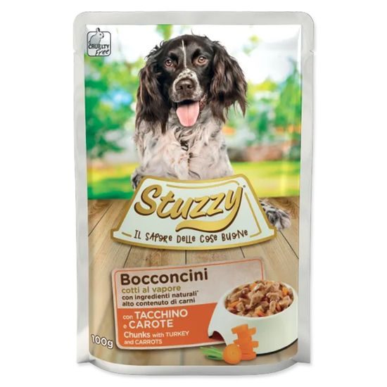 Kapsička STUZZY Dog krůtí + mrkev