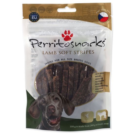 Pochoutka PERRITO Lamb Soft stripes