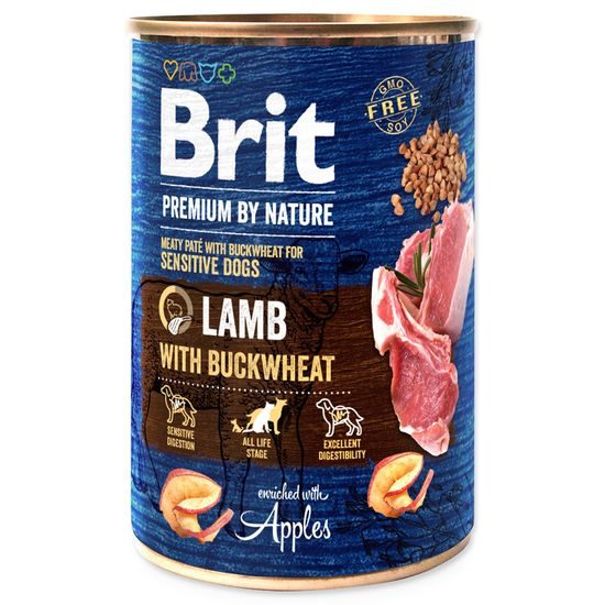 BRIT Premium by Nature Lamb with Buckwheat 400g