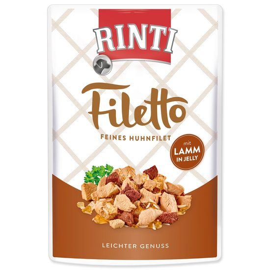 Kapsička RINTI Filetto kuře + jehně v želé