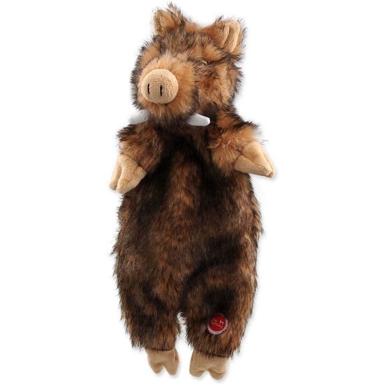 Hračka DOG FANTASY Skinneeez divočák plyšový 34 cm