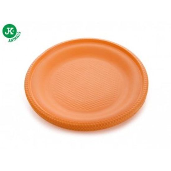 Frisbee oranžové 22 cm, odolná hračka z EVA pěny