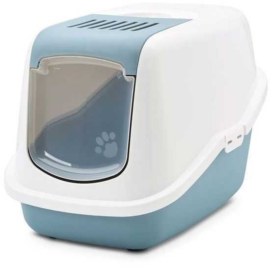 Savic NESTOR toaleta pro kočky 56x39x38cm modrá