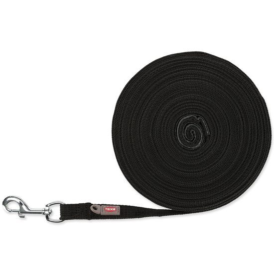 Vodítko TRIXIE stopovací černé 15 m