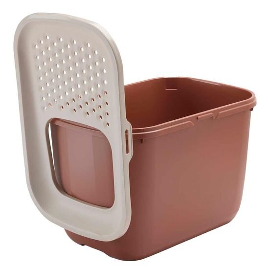 Savic Hop In toaleta pro kočky s horním vstupem modrá 59x39x38cm