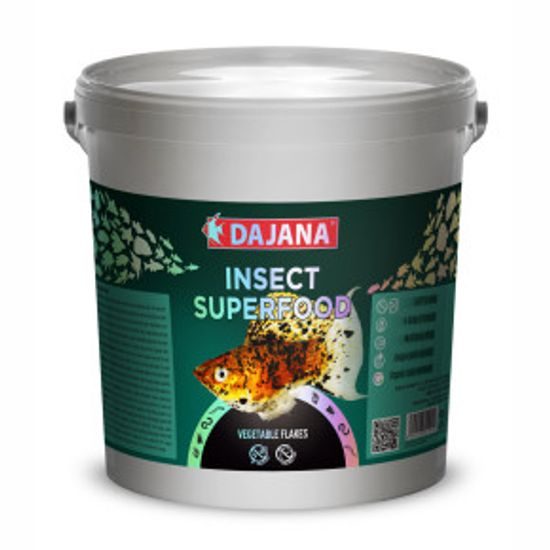 Dajana ISF Vegetable Flakes, vločky, 4 kg – velké balení pro pěstírny