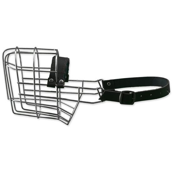 Náhubek kovový kolie - fena