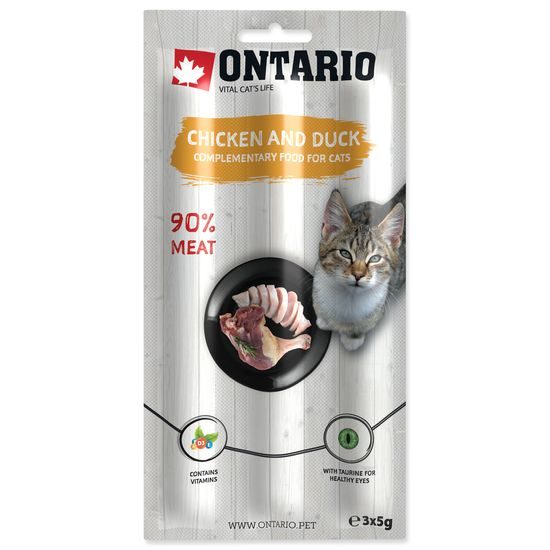 Stick ONTARIO for cats Chicken & Duck