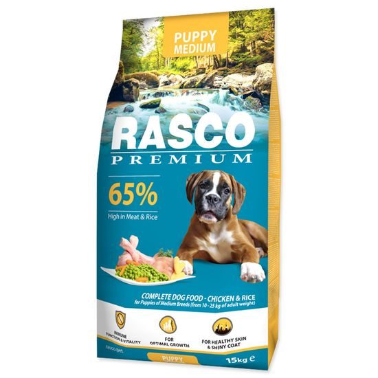 RASCO Premium Puppy / Junior Medium 15 kg