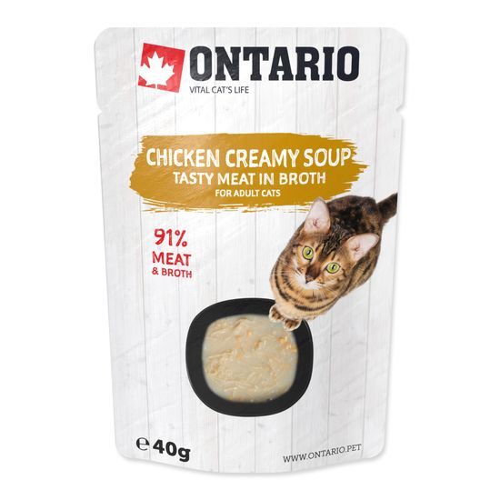 ONTARIO Cat Soup Chicken & Cheese with rice