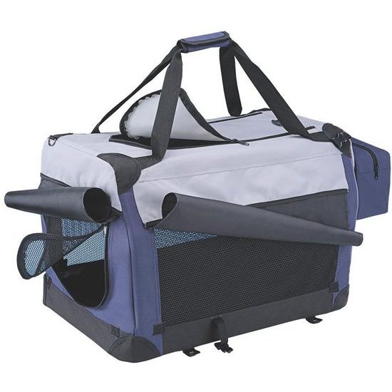 Nobby Traveller Plus M nylonový box kennelka pro psy 60x42x42cm