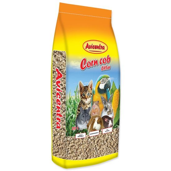 Podestýlka AVICENTRA kukuřičná hrubá