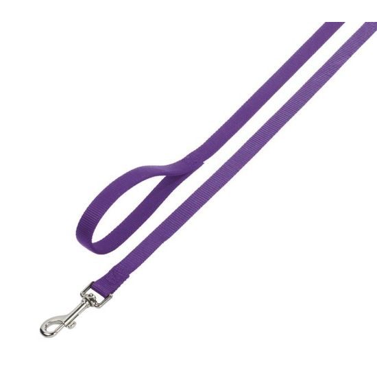 Nobby CLASSIC nylonové vodítko 120cm / 10mm fialová