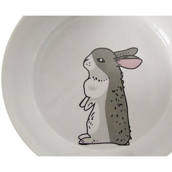 Nobby Rabbit keramická miska pro hlodavce králíček 11 x 4,5 cm